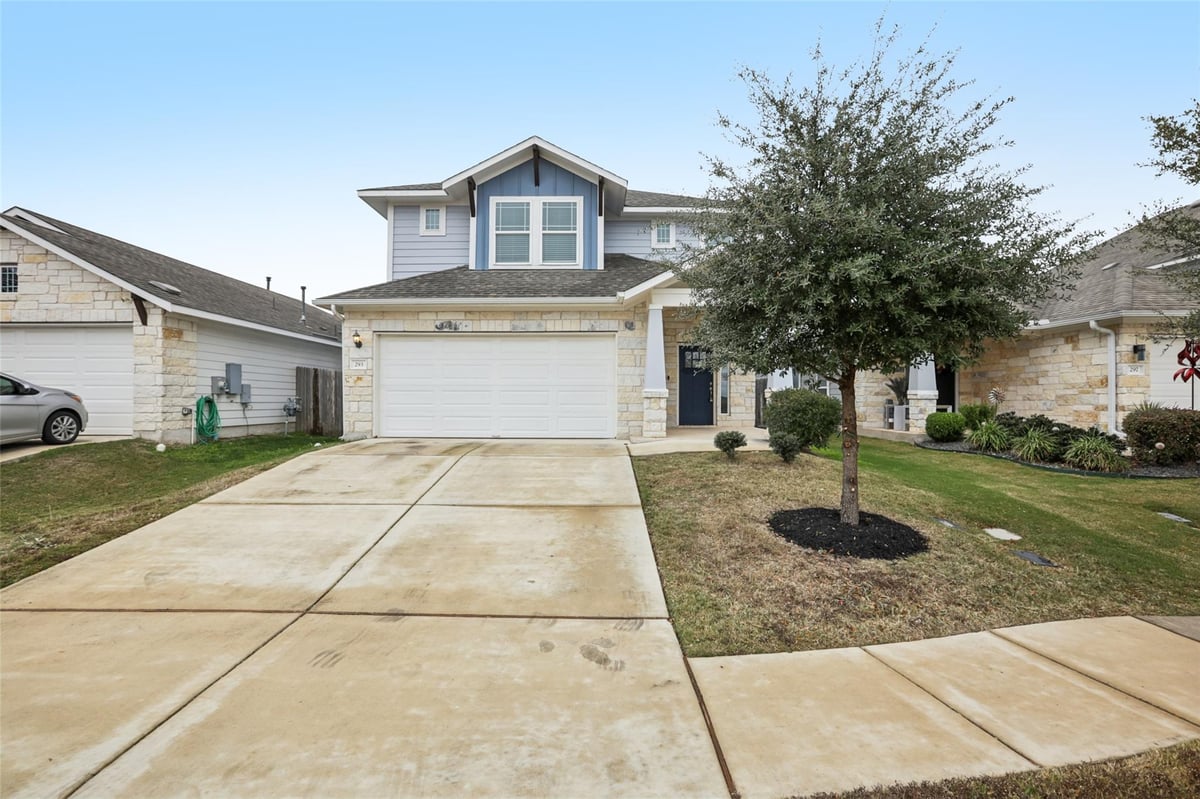 View 293 Gaida Loop in MORNINGSTAR PH 3 SEC 2A 293 Gaida Loop - front exterior - Luxury home in MORNINGSTAR PH 3 SEC 2A, Georgetown, TX