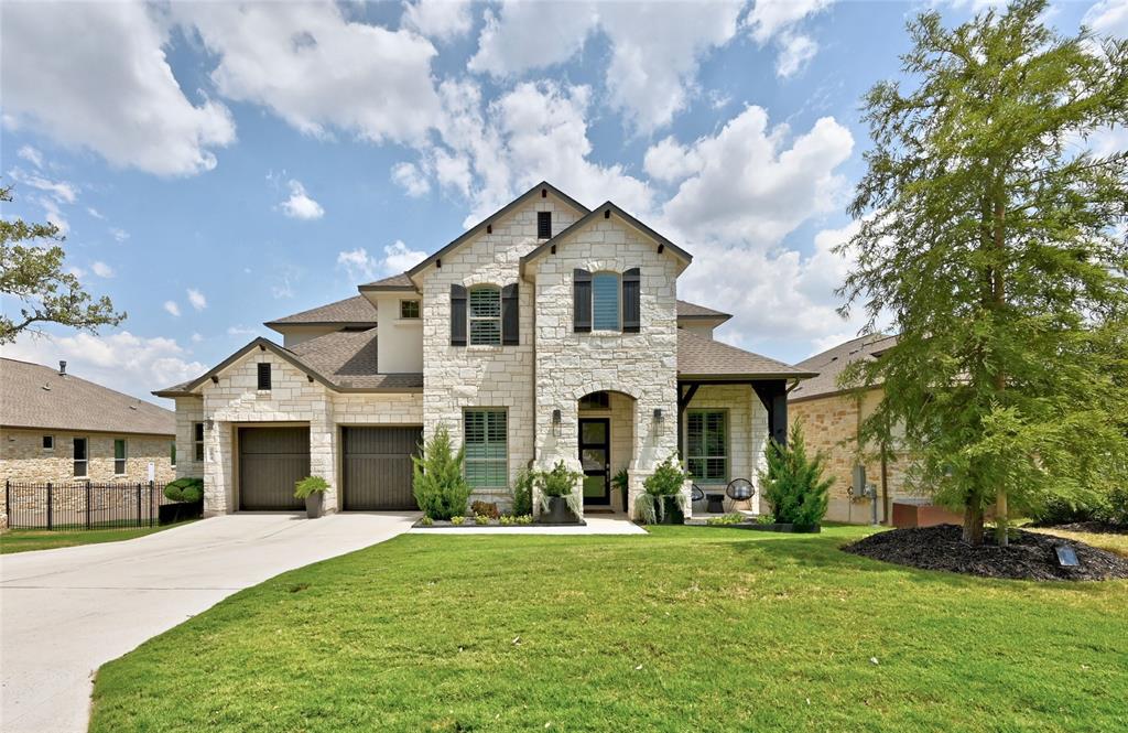 View 294 Cistern Way in Parten Ranch Ph 1 294 Cistern Way - front exterior - Luxury home in Parten Ranch Ph 1, Austin, TX