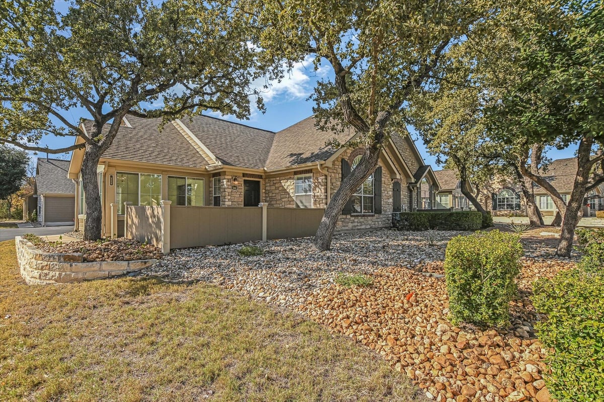 View 30 Wildwood DR Unit #111 in Oaks/Wildwood Condo 30 Wildwood DR Unit #111 - front exterior - Luxury home in Oaks/Wildwood Condo, Georgetown, TX
