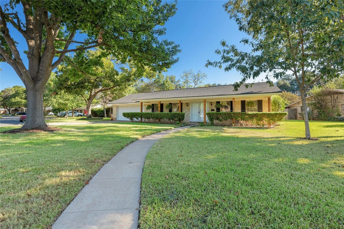 View 3004 MC ELROY Dr in ALLANDALE PARK SEC 9 3004 MC ELROY Dr - front exterior - Luxury home in ALLANDALE PARK SEC 9, Austin, TX