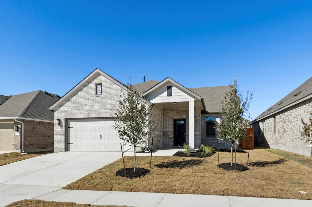 View 304 Bay Breeze DR in Crosswinds 304 Bay Breeze DR - front exterior - Luxury home in Crosswinds, Kyle, TX