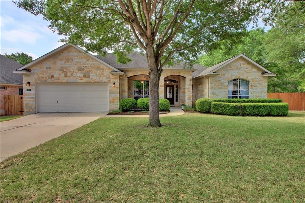 View 305 Abbott Dr in Belterra Ph II Sec 9a 305 Abbott Dr - front exterior - Luxury home in Belterra Ph II Sec 9a, Austin, TX