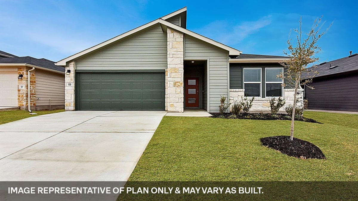 View 318 Mountain Pea Rd in SOUTHGROVE 318 Mountain Pea Rd - front exterior - Luxury home in SOUTHGROVE, Kyle, TX