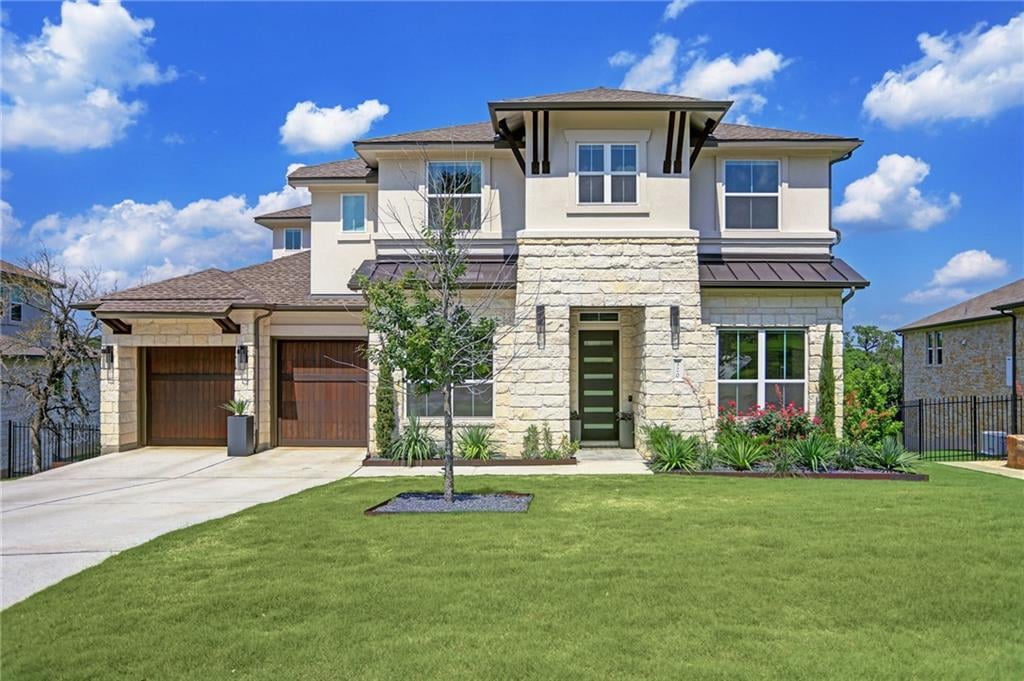 View 320 Cistern Way in Parten Ranch Ph 1 320 Cistern Way - front exterior - Luxury home in Parten Ranch Ph 1, Austin, TX