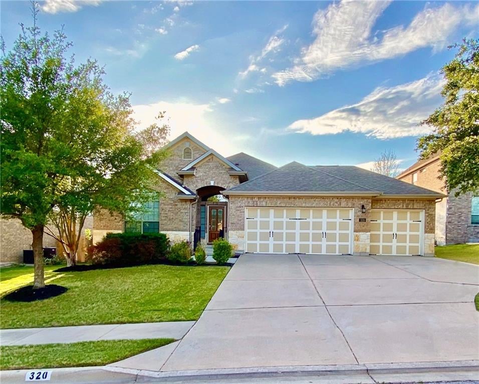 View 320 Grafton Ln in Belterra Ph II Sec 9b 320 Grafton Ln - front exterior - Luxury home in Belterra Ph II Sec 9b, Austin, TX