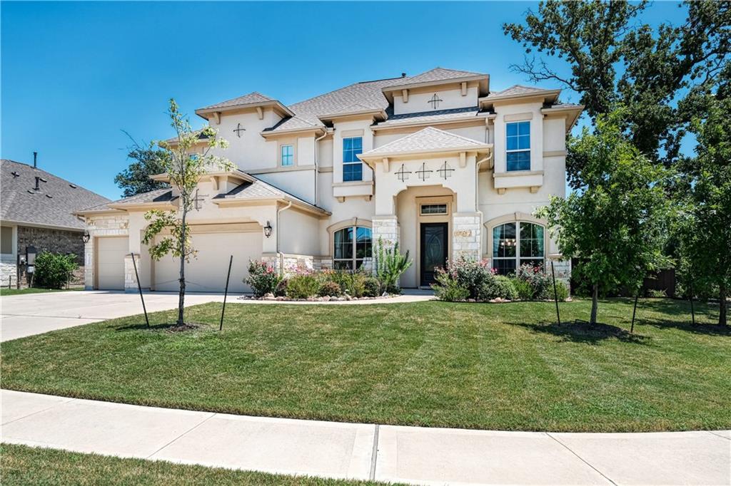 View 3200 Vaquero LN 3200 Vaquero LN - front exterior - Luxury home in Leander, TX