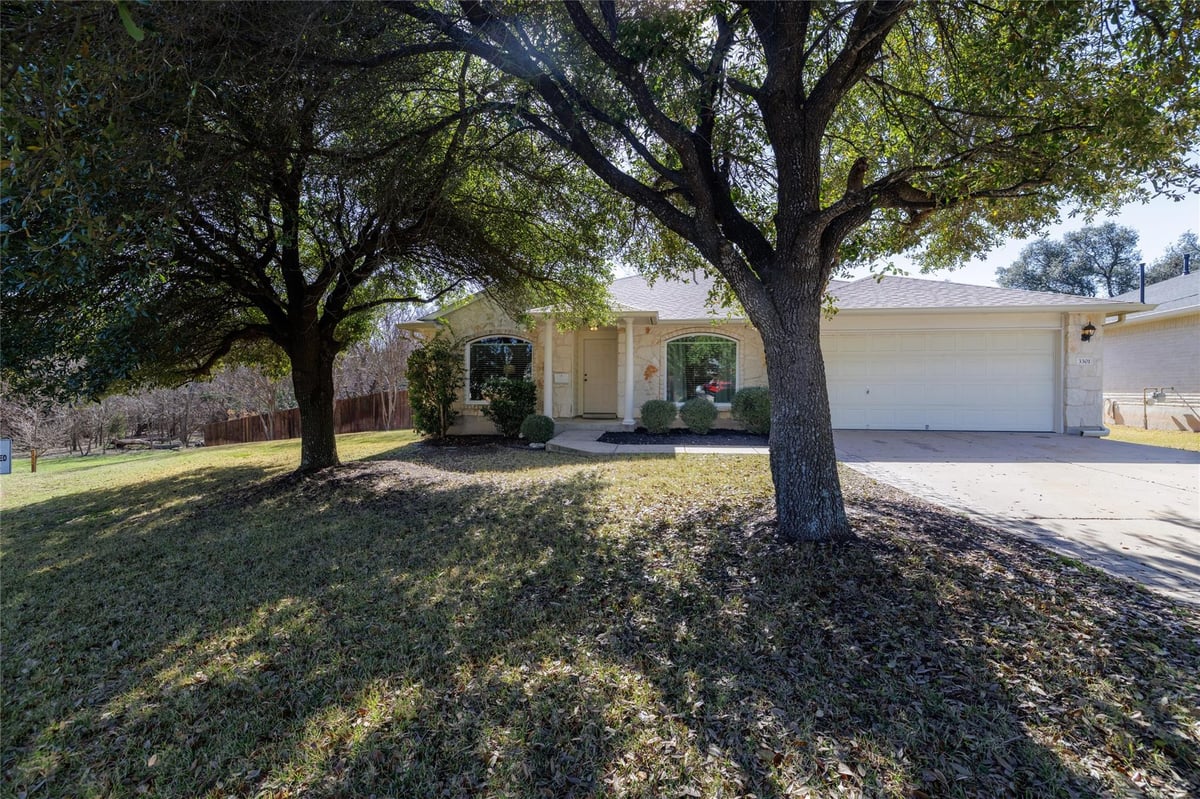 View 3301 Spumanti Ln in Block House Creek Ph G 3301 Spumanti Ln - front exterior - Luxury home in Block House Creek Ph G, Leander, TX