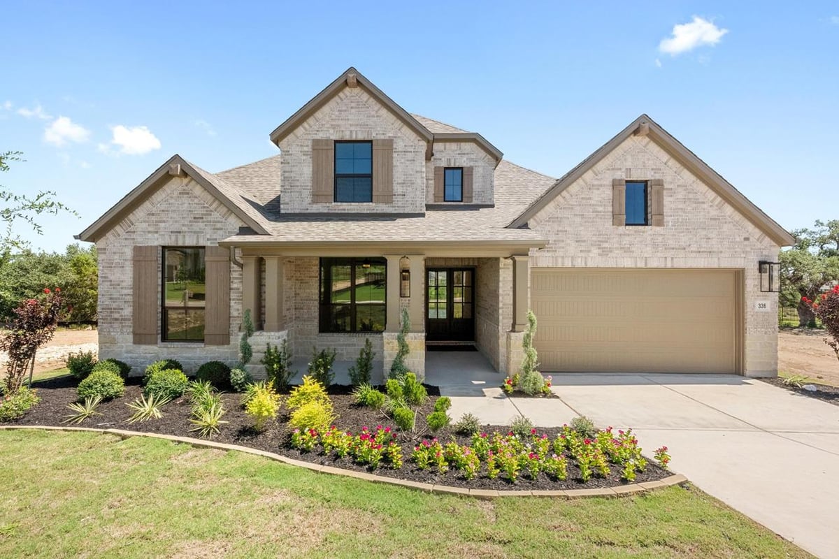 View 336 Leaning Rock Rdg in Parten 65s 336 Leaning Rock Rdg - front exterior - Luxury home in Parten 65s, Austin, TX