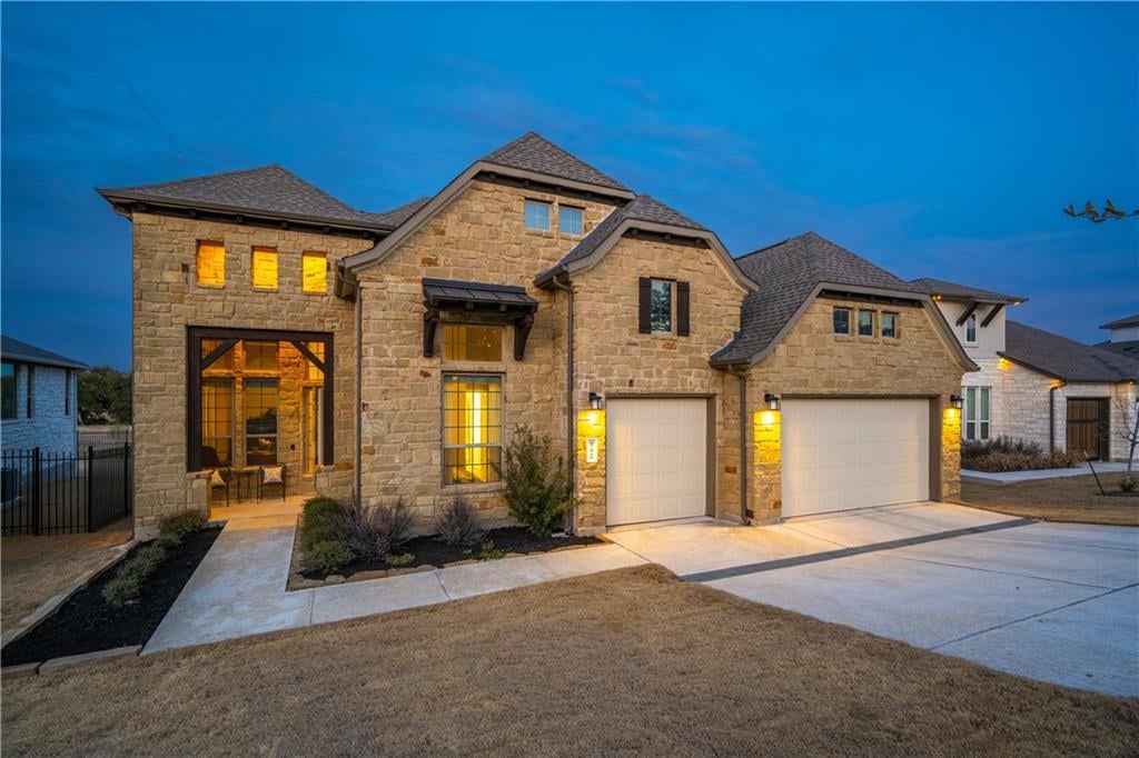 View 342 Cistern Way in Parten Ranch Ph 1 342 Cistern Way - front exterior - Luxury home in Parten Ranch Ph 1, Austin, TX