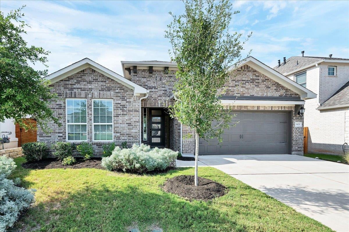 View 3428 Charade Dr in Bluffview Ph 1 3428 Charade Dr - front exterior - Luxury home in Bluffview Ph 1, Leander, TX