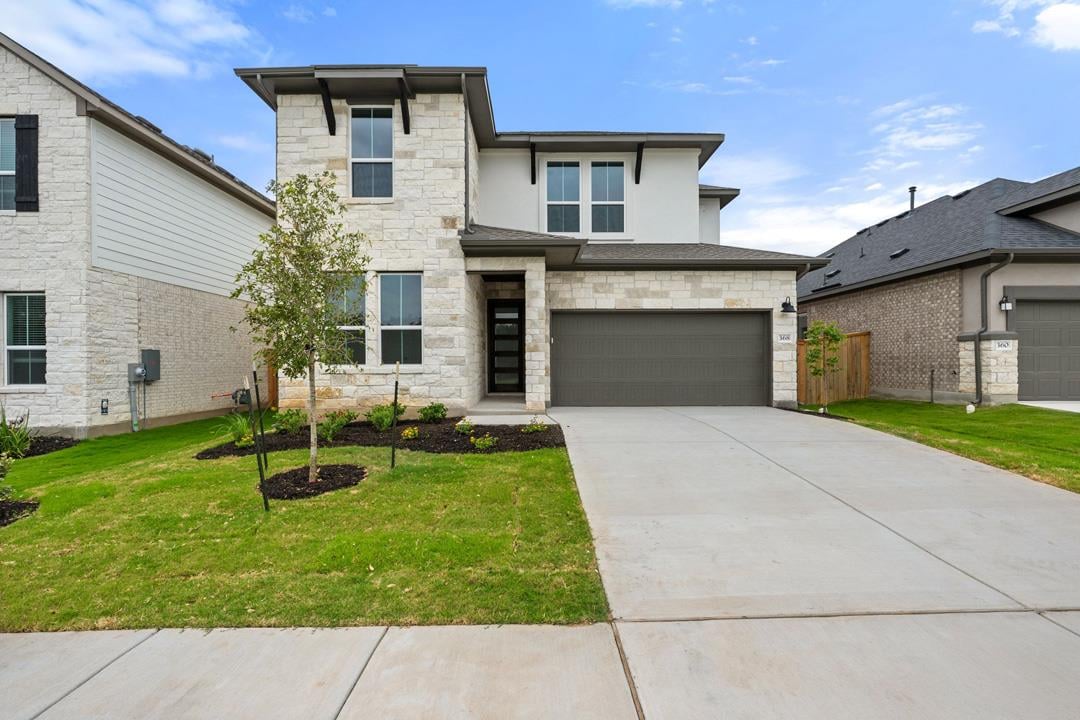 368 Heritage Forest Parkway - front exterior - Luxury home in Heritage, Dripping Springs, TX