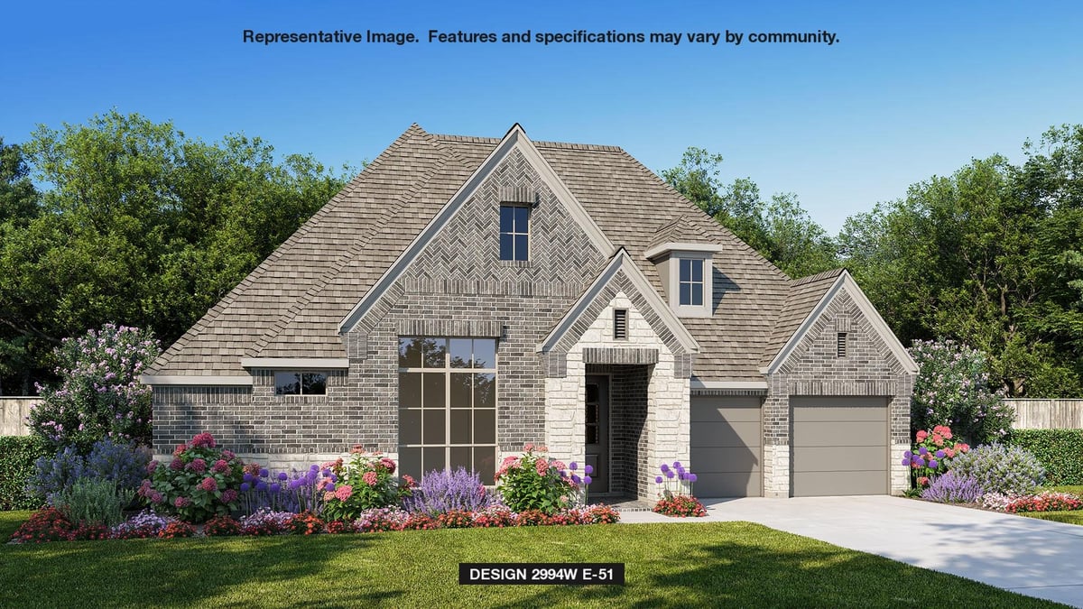 View 370 Leaning Rock Rdg in Parten 370 Leaning Rock Rdg - front exterior - Luxury home in Parten, Austin, TX