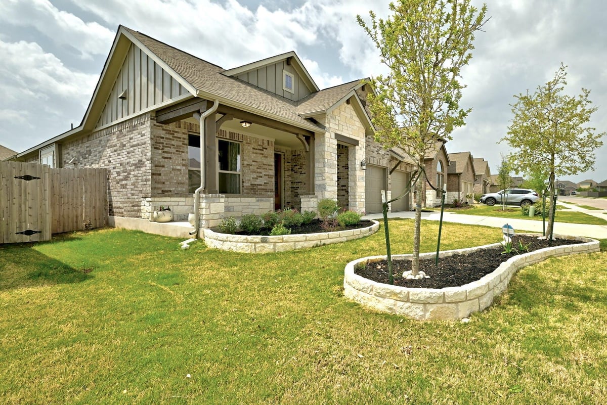 View 3717 Fieldfare DR in BLACKHAWK 3717 Fieldfare DR - front exterior - Luxury home in BLACKHAWK, Pflugerville, TX