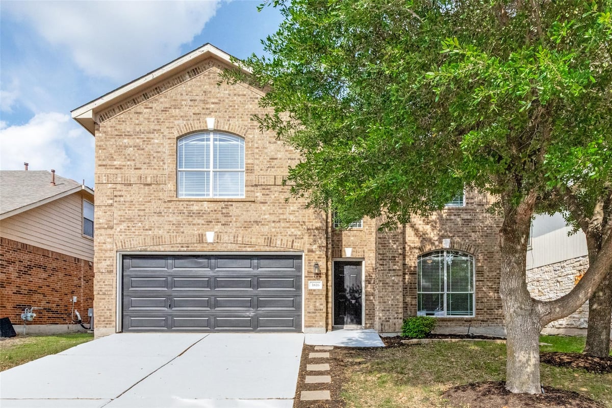 View 3816 Bandice LN in Villages Hidden Lake Ph 02B 3816 Bandice LN - front exterior - Luxury home in Villages Hidden Lake Ph 02B, Pflugerville, TX