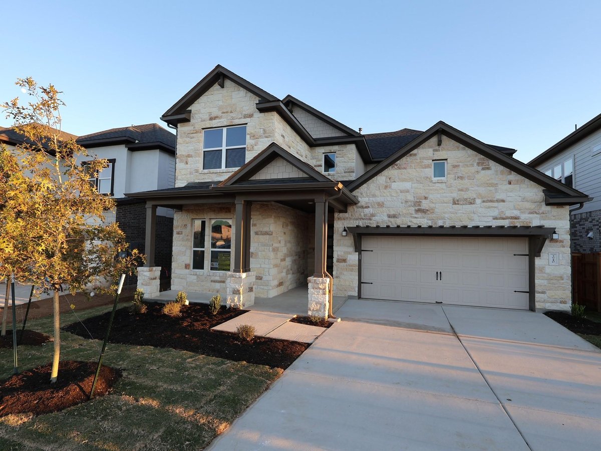 View 3940 Fulton Dr in Edgewood 3940 Fulton Dr - front exterior - Luxury home in Edgewood, Leander, TX