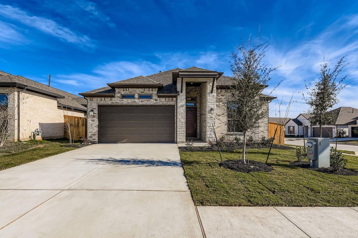 View 395 Prickly Poppy LOOP in 6 Creeks 395 Prickly Poppy LOOP - front exterior - Luxury home in 6 Creeks, Kyle, TX