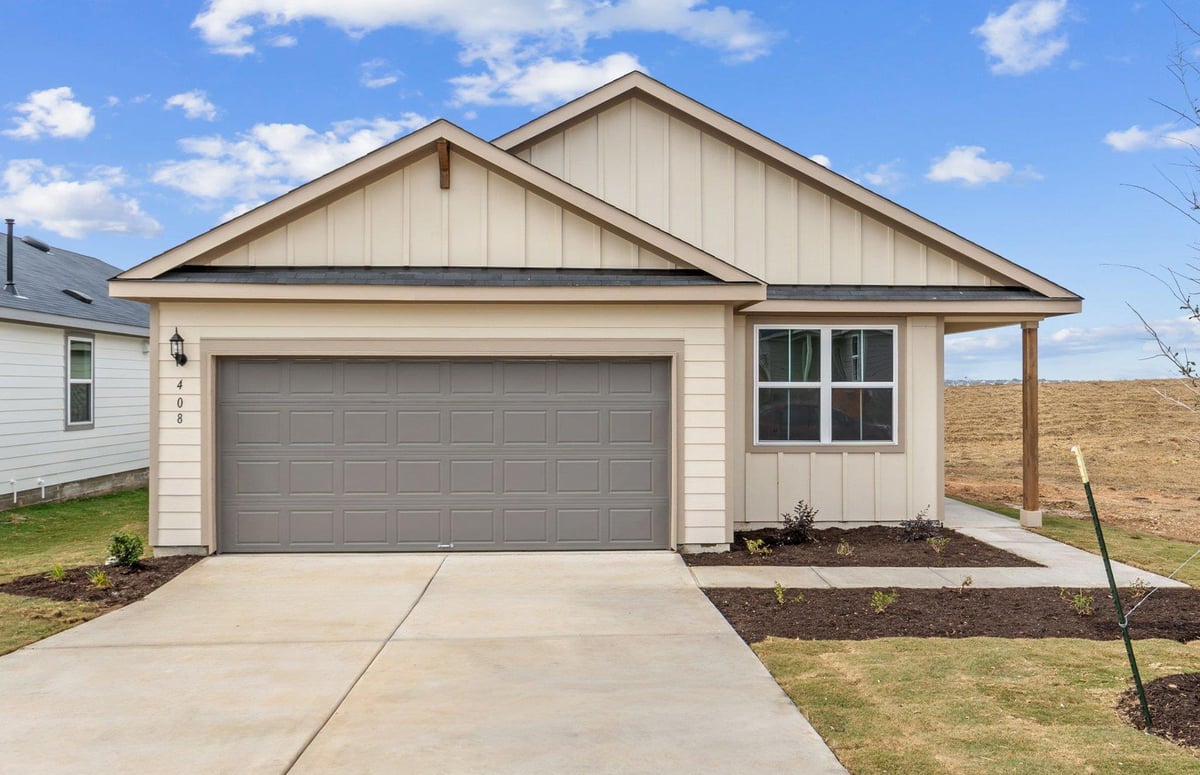 View 408 Sullivan Way in Larson Crossing 408 Sullivan Way - front exterior - Luxury home in Larson Crossing, Elgin, TX