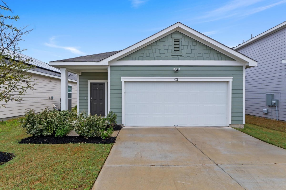 View 412 Gemsbok Rd in Cottonwood Farms 412 Gemsbok Rd - front exterior - Luxury home in Cottonwood Farms, Hutto, TX