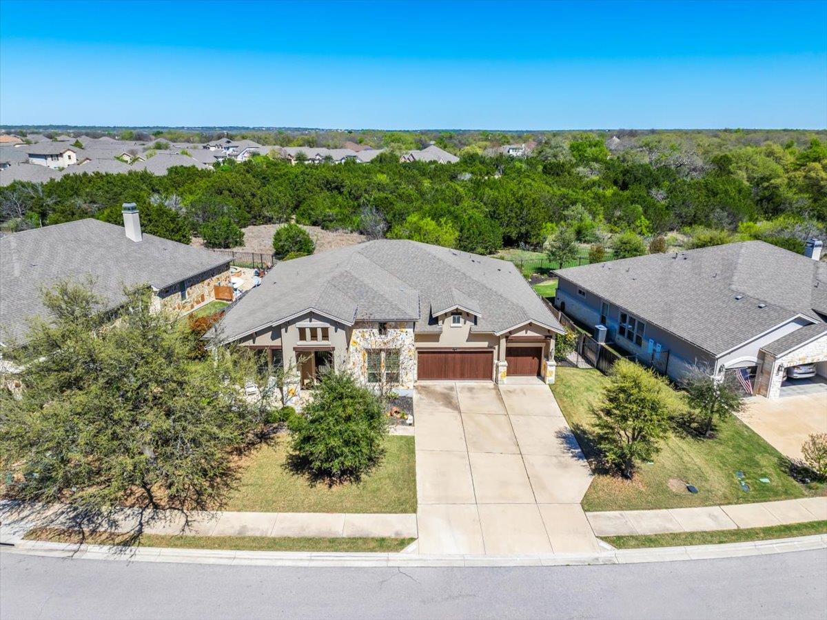View 413 Montalcino Ln in Rancho Sienna Sec 6 413 Montalcino Ln - front exterior - Luxury home in Rancho Sienna Sec 6, Georgetown, TX