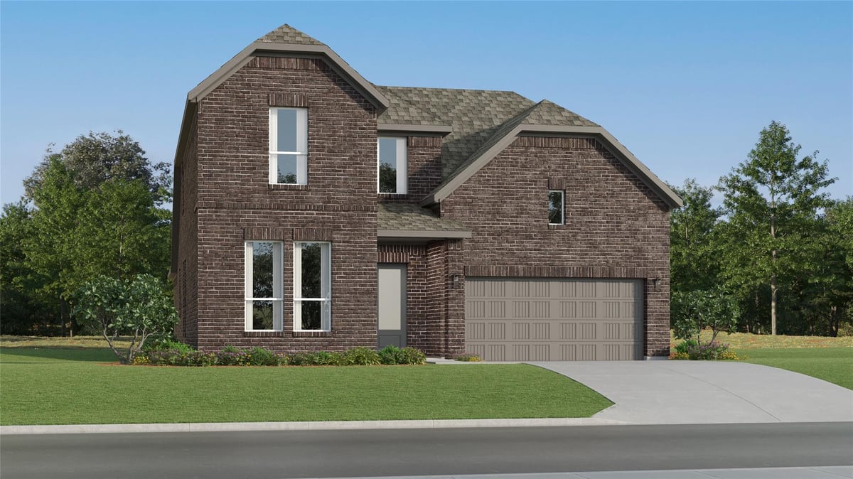 View 4309 Stone House Ranch Bnd in Lively Ranch 4309 Stone House Ranch Bnd - front exterior - Luxury home in Lively Ranch, Georgetown, TX
