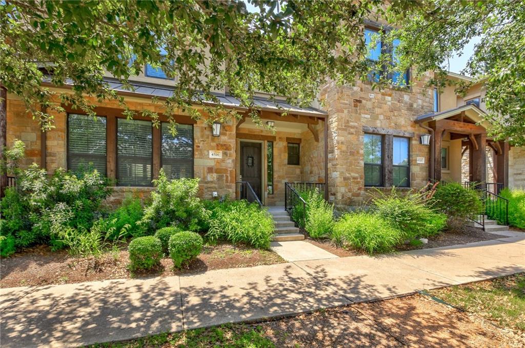 View 4516 Berkman Dr in Mueller Sec VI Sub 4516 Berkman Dr - front exterior - Luxury home in Mueller Sec VI Sub, Austin, TX