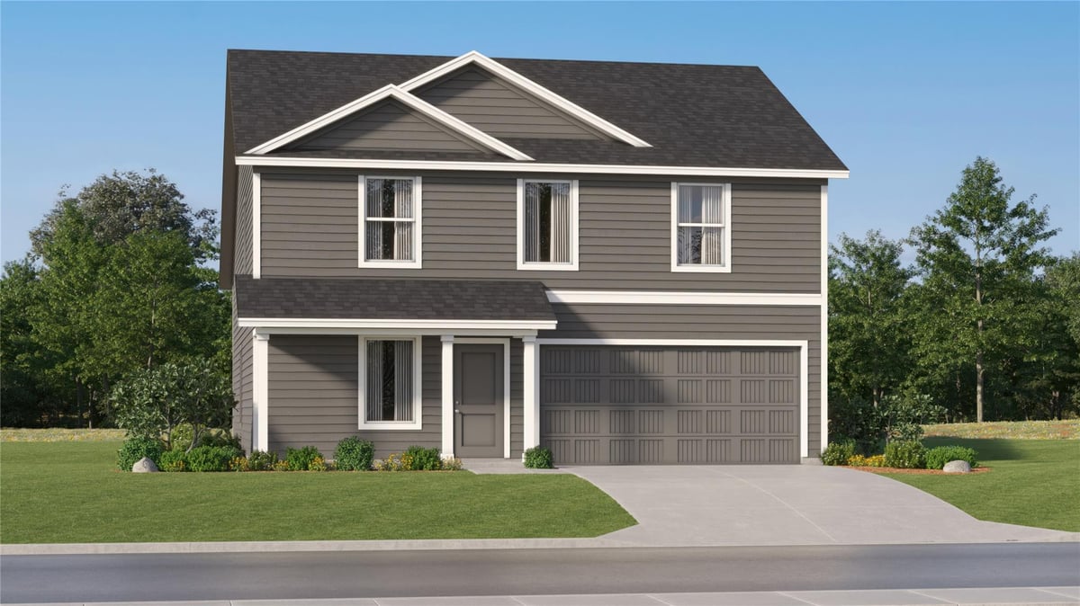 View 501 Stratus Ln in Firefly Pointe 501 Stratus Ln - front exterior - Luxury home in Firefly Pointe, Hutto, TX