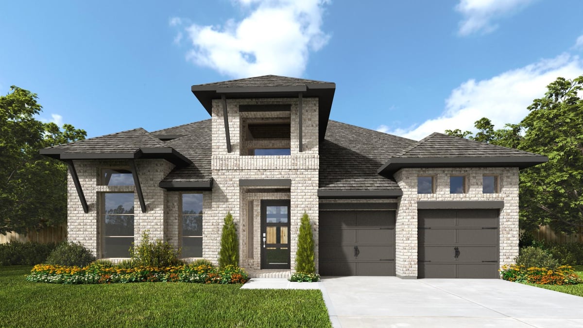 View 505 Alameda Ln in Wolf Ranch 505 Alameda Ln - front exterior - Luxury home in Wolf Ranch, Georgetown, TX
