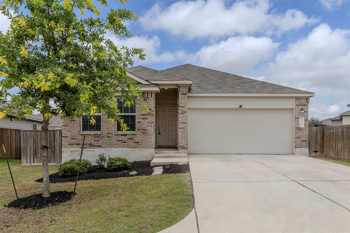 View 509 Callisto CT in Sonterra 509 Callisto CT - front exterior - Luxury home in Sonterra, Jarrell, TX