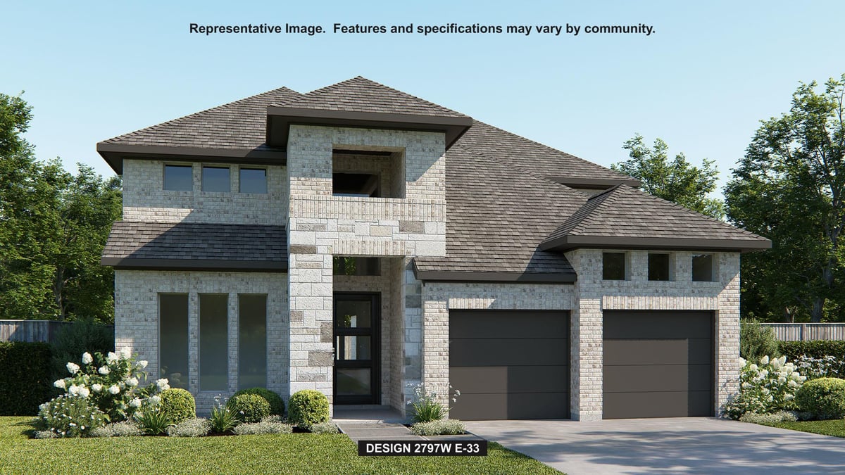 View 528 Summer Place LN in Wolf Ranch 528 Summer Place LN - front exterior - Luxury home in Wolf Ranch, Georgetown, TX