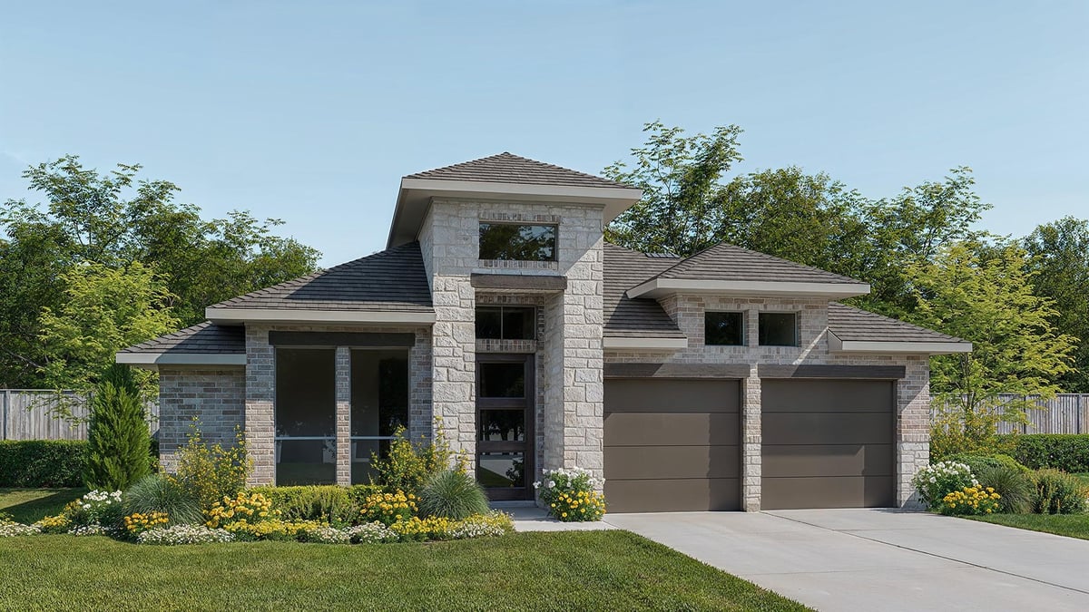 View 532 Summer Place LN in Wolf Ranch 532 Summer Place LN - front exterior - Luxury home in Wolf Ranch, Georgetown, TX