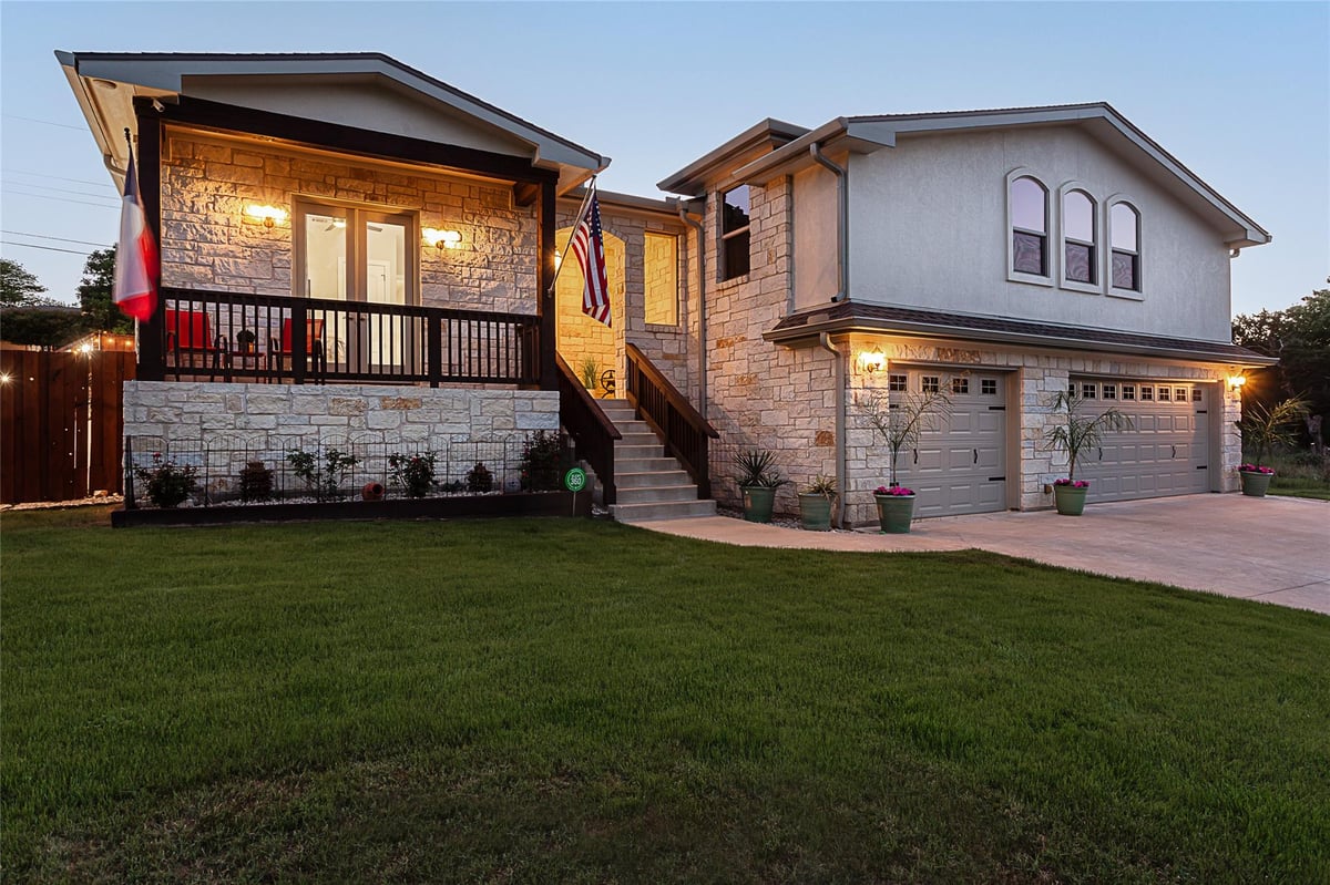 View 5608 Arroyo RD in Travis Landing 1 5608 Arroyo RD - front exterior - Luxury home in Travis Landing 1, Austin, TX