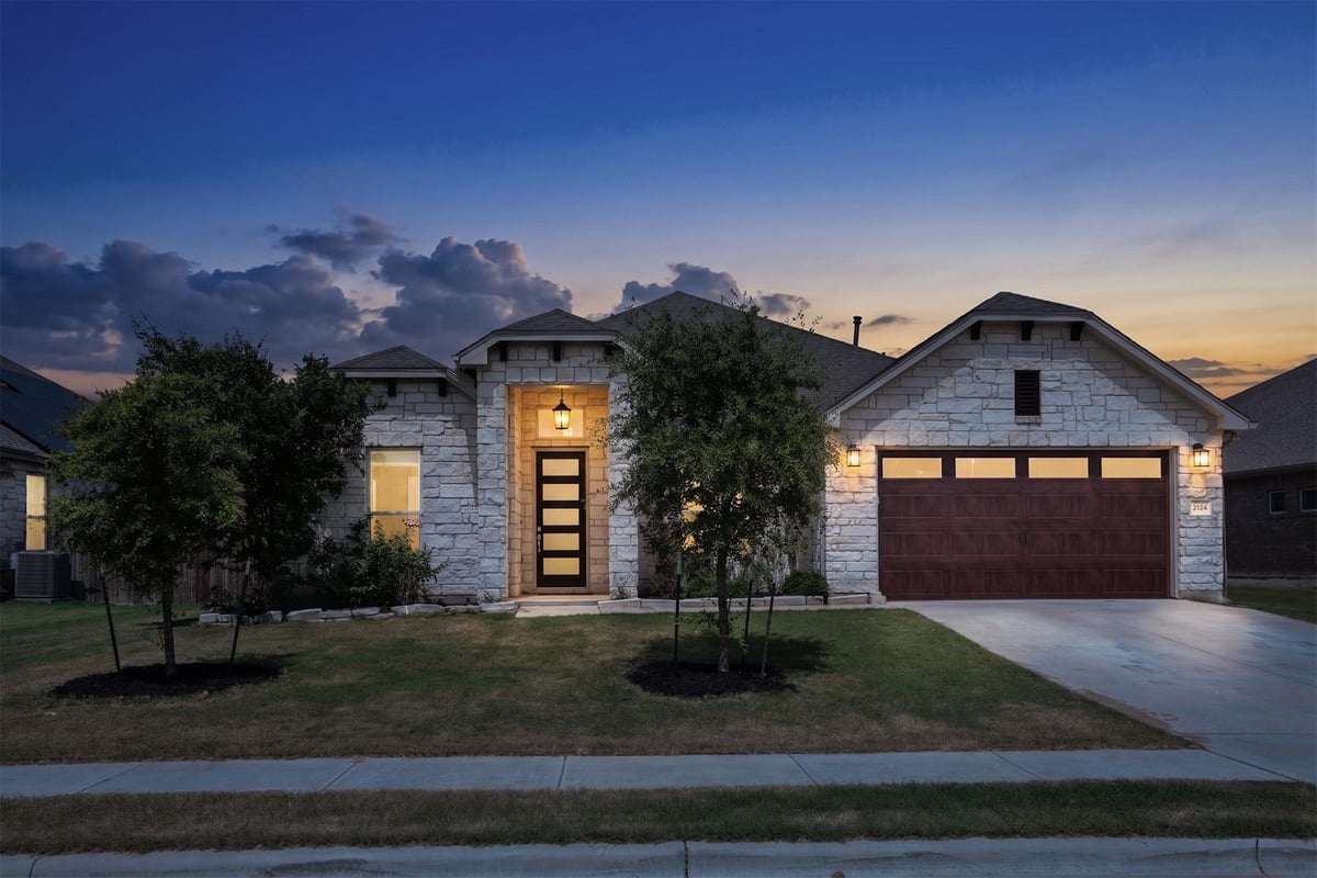 View 5616 Monrovia LN in Carmel 5616 Monrovia LN - front exterior - Luxury home in Carmel, Pflugerville, TX