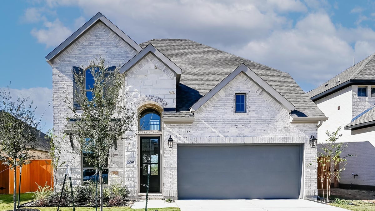 View 580 Bay Breeze Dr in Crosswinds 580 Bay Breeze Dr - front exterior - Luxury home in Crosswinds, Kyle, TX