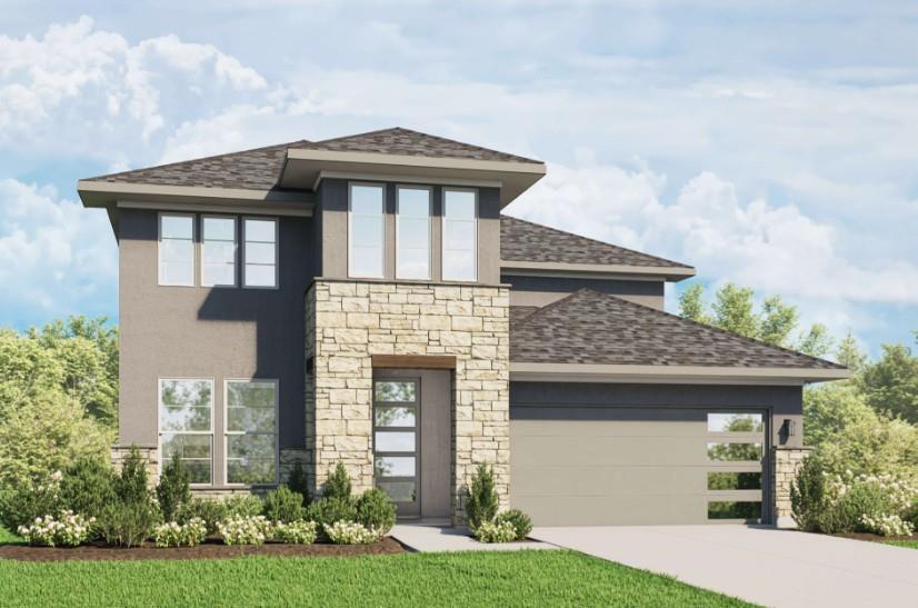 View 624 Breeze Hollow LN in Oaks at San Gabriel 624 Breeze Hollow LN - front exterior - Luxury home in Oaks at San Gabriel, Georgetown, TX