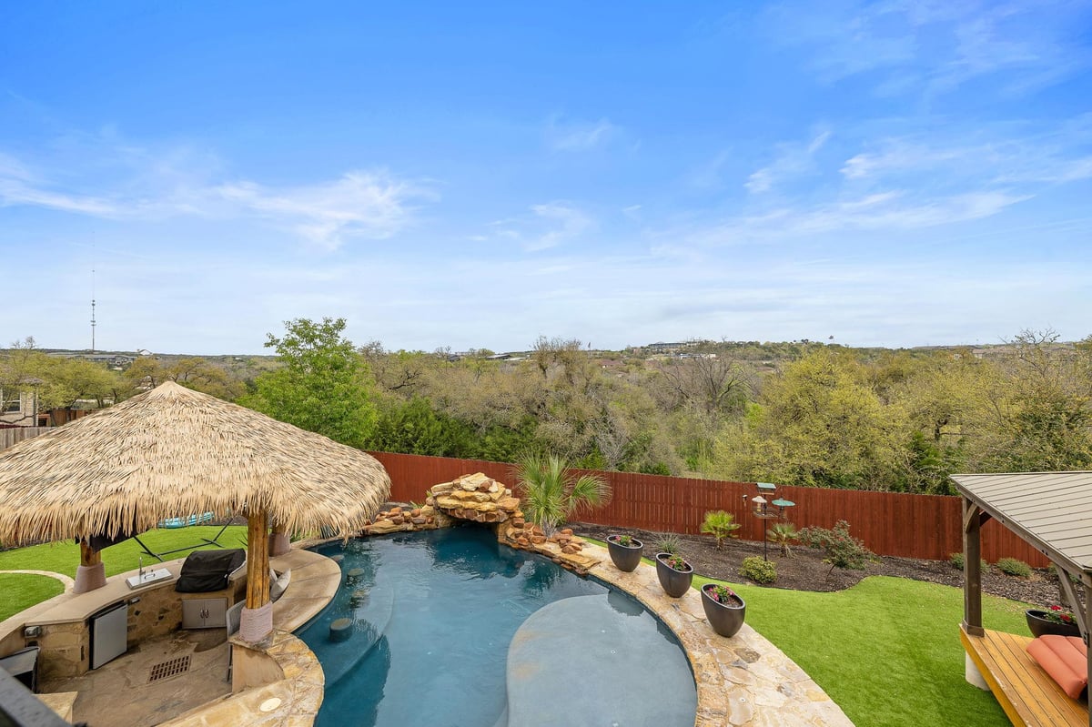 View 6818 Halesboro Dr in Enclave At Covered Bridge 6818 Halesboro Dr - front exterior - Luxury home in Enclave At Covered Bridge, Austin, TX