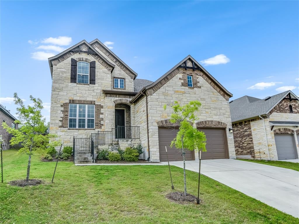 View 6909 Halesboro Dr in Enclave At Covered Bridge 6909 Halesboro Dr - front exterior - Luxury home in Enclave At Covered Bridge, Austin, TX