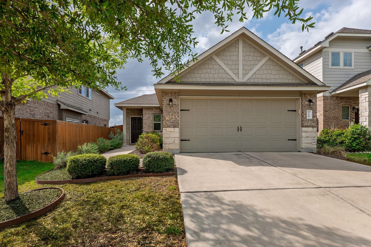 View 710 Nautical LOOP in Crosswinds Ph One 710 Nautical LOOP - front exterior - Luxury home in Crosswinds Ph One, Kyle, TX