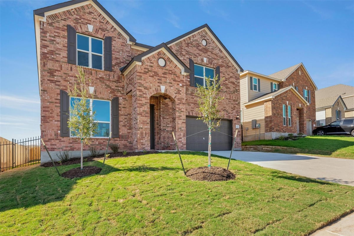 View 7303 Calliope Xing in McKinney Crossing 7303 Calliope Xing - front exterior - Luxury home in McKinney Crossing, Austin, TX