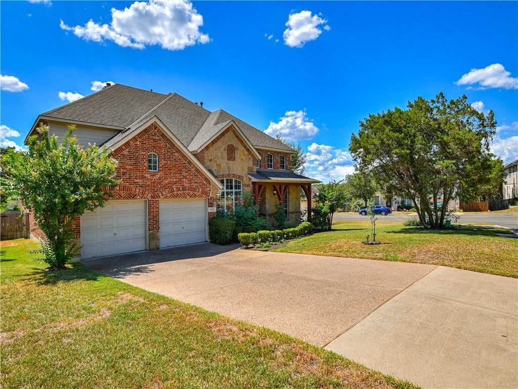 View 7600 Crackling Creek Dr in Covered Bridge Sec 05 7600 Crackling Creek Dr - front exterior - Luxury home in Covered Bridge Sec 05, Austin, TX