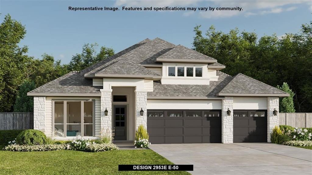 View 7705 Boyd Haven Dr in Easton Park 7705 Boyd Haven Dr - front exterior - Luxury home in Easton Park, Austin, TX