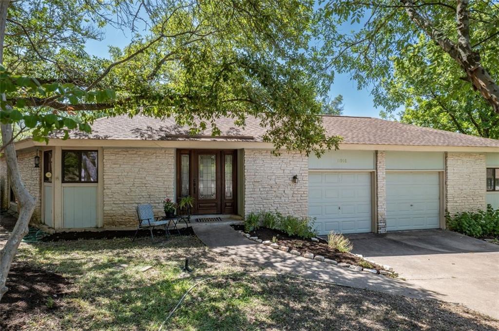 View 8101 Current Cir in Scenic Brook West Sec 03 Ph 01 8101 Current Cir - front exterior - Luxury home in Scenic Brook West Sec 03 Ph 01, Austin, TX