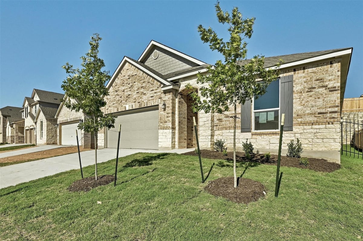 View 8108 Marigny Way in McKinney Crossing 8108 Marigny Way - front exterior - Luxury home in McKinney Crossing, Austin, TX