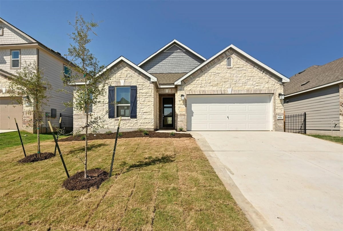 View 8110 Marigny Way in McKinney Crossing 8110 Marigny Way - front exterior - Luxury home in McKinney Crossing, Austin, TX