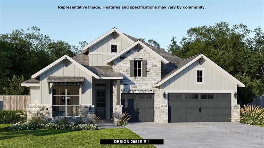 View 8117 Talferd Trl in Easton Park 8117 Talferd Trl - front exterior - Luxury home in Easton Park, Austin, TX