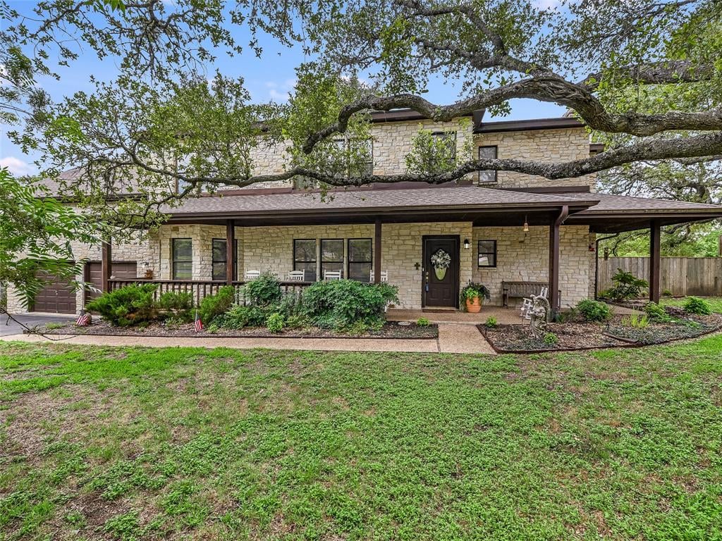 View 8311 Arboles Cir in Goldenwood West Sec 2 8311 Arboles Cir - front exterior - Luxury home in Goldenwood West Sec 2, Austin, TX