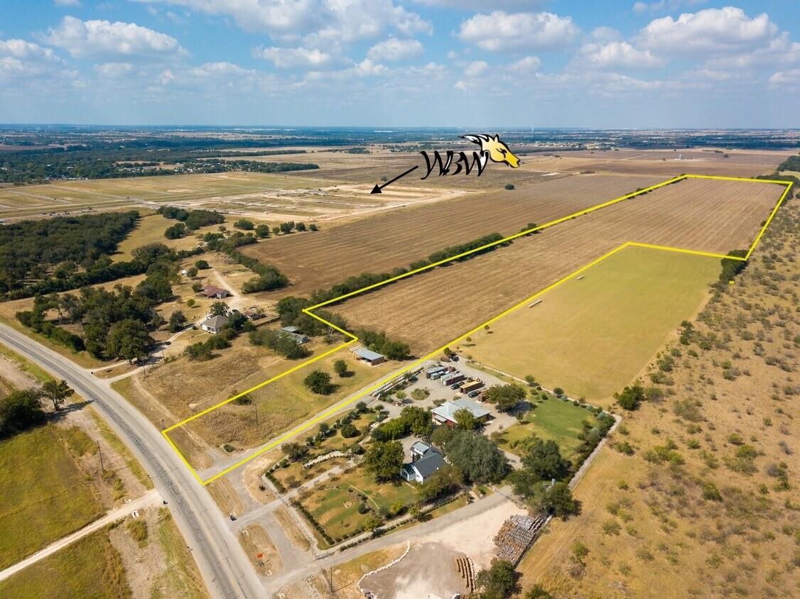 View 8501 E Hwy 29 in none 8501 E Hwy 29 - aerial view with 8501 E Hwy 29 in Georgetown - Luxury home in none, Georgetown, TX