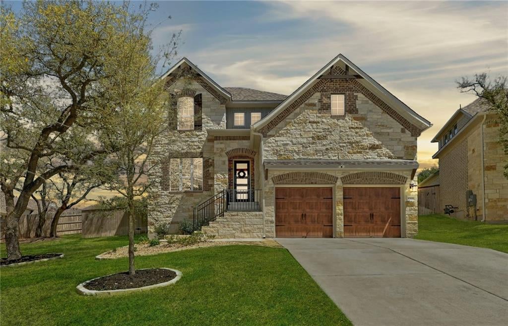 View 8506 Hallsburg Cv in The Enclave at Covered Bridge 8506 Hallsburg Cv - front exterior - Luxury home in The Enclave at Covered Bridge, Austin, TX