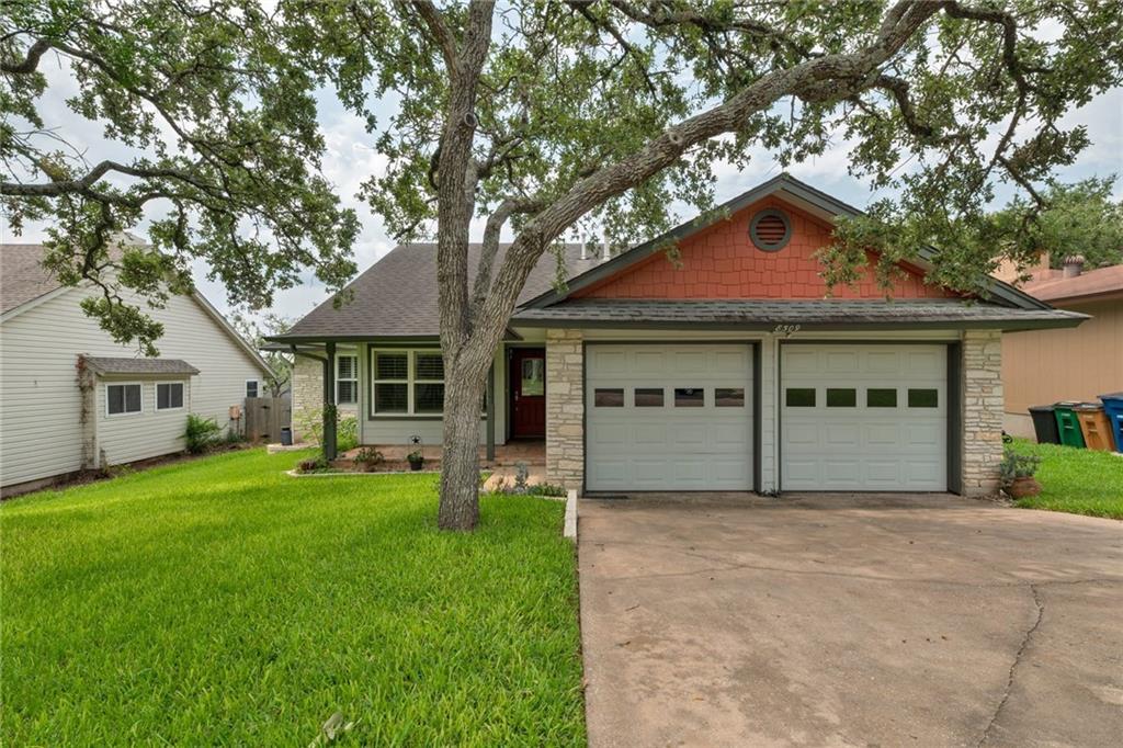 View 8509 Selway Dr in Windmill Run Sec 02-A 8509 Selway Dr - front exterior - Luxury home in Windmill Run Sec 02-A, Austin, TX
