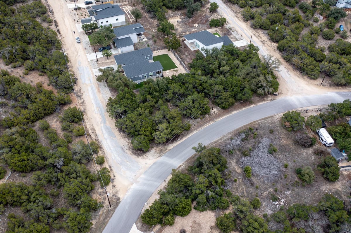 View 8601 Big Horn CIR in Bar-k Ranches Plat 12 8601 Big Horn CIR - front exterior - Luxury lot in Bar-k Ranches Plat 12, Lago Vista, TX