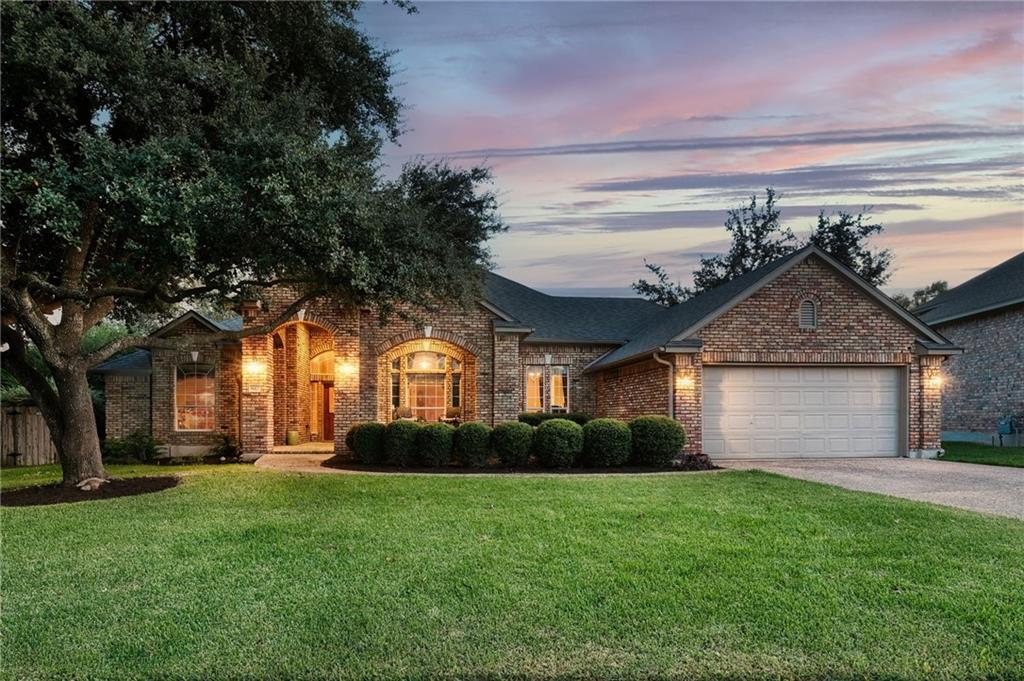 View 8613 Bryer Creek Trl in Woods Brushy Creek Sec 04 8613 Bryer Creek Trl - front exterior - Luxury home in Woods Brushy Creek Sec 04, Austin, TX